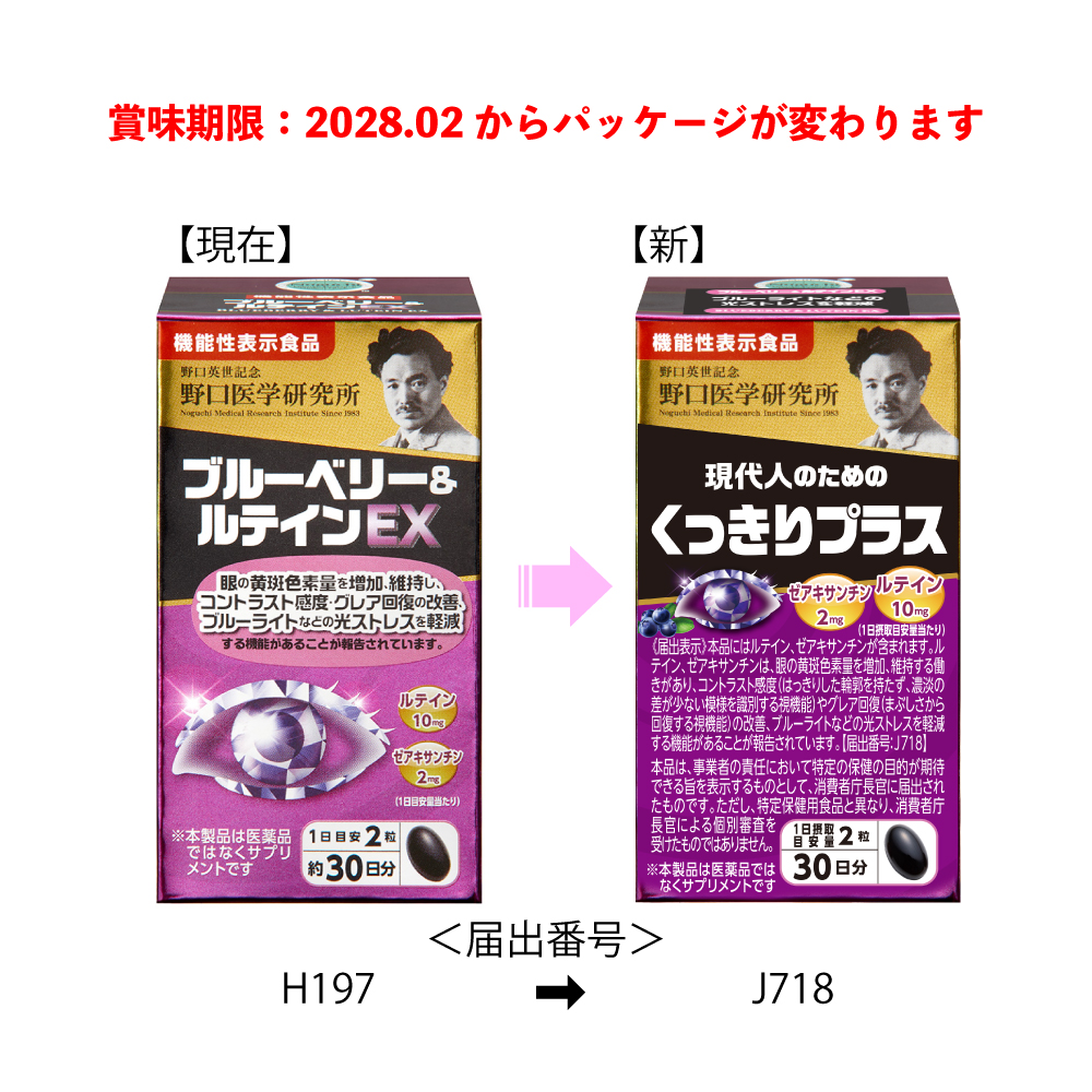 野口医学研究所 ブルーベリー＆ルテイン 10個 国内正規品 未開封 未使用 ブルーベリー＆ルテイン | 野口サプリメントシリーズ